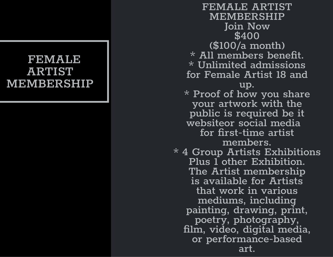 Female Artist Membership